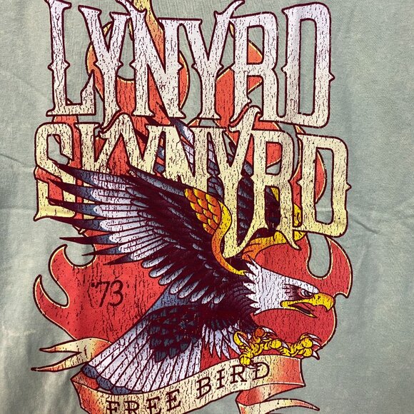 Lynyrd Skynyrd Free Bird Album Rock Band T-Shirt Medium - Picture 2 of 4